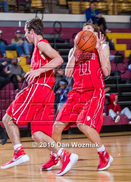 Thumbnail 1 in Grapevine Faith Christian vs. All Saints (Fantasy of Lights) photogallery.