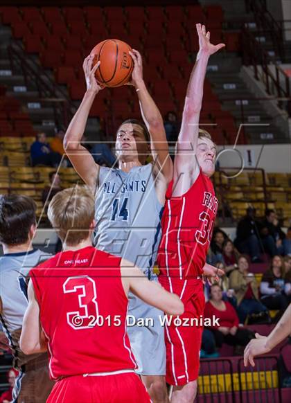 Thumbnail 1 in Grapevine Faith Christian vs. All Saints (Fantasy of Lights) photogallery.