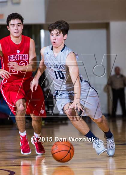 Thumbnail 1 in Grapevine Faith Christian vs. All Saints (Fantasy of Lights) photogallery.