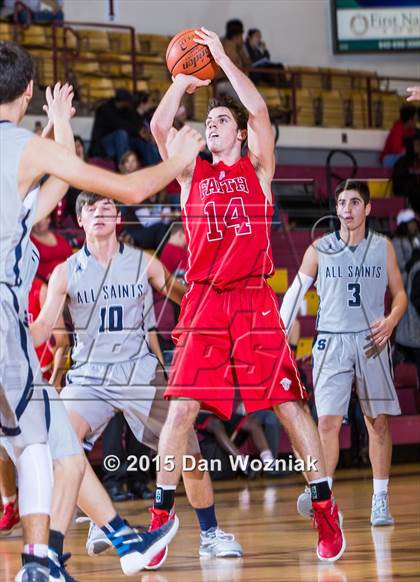 Thumbnail 2 in Grapevine Faith Christian vs. All Saints (Fantasy of Lights) photogallery.
