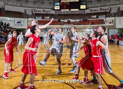 Thumbnail 1 in Grapevine Faith Christian vs. All Saints (Fantasy of Lights) photogallery.