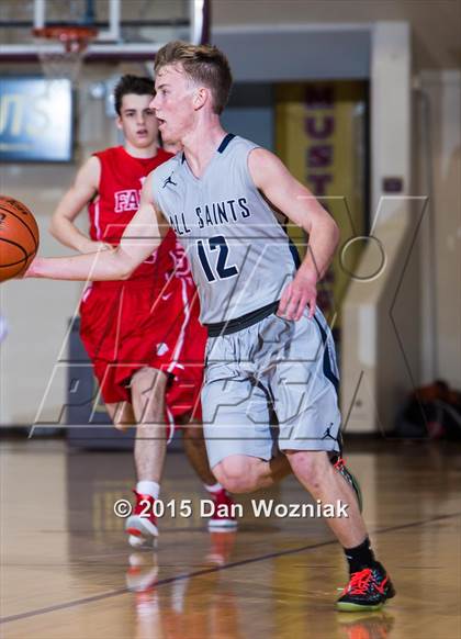 Thumbnail 1 in Grapevine Faith Christian vs. All Saints (Fantasy of Lights) photogallery.