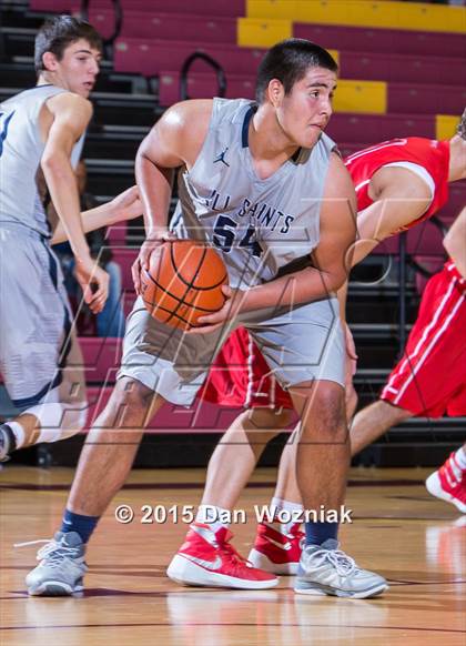 Thumbnail 1 in Grapevine Faith Christian vs. All Saints (Fantasy of Lights) photogallery.