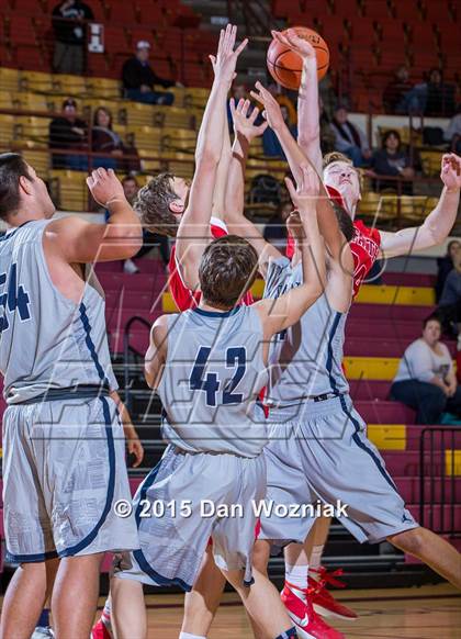Thumbnail 1 in Grapevine Faith Christian vs. All Saints (Fantasy of Lights) photogallery.