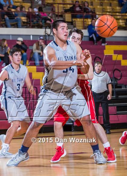 Thumbnail 2 in Grapevine Faith Christian vs. All Saints (Fantasy of Lights) photogallery.