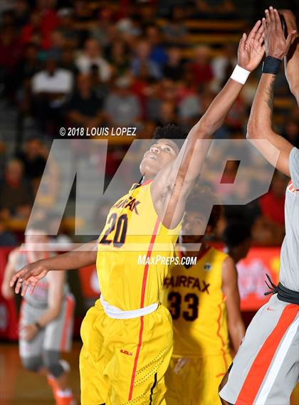 Thumbnail 1 in Fairfax vs. Bishop Gorman (Nike Extravaganza) photogallery.
