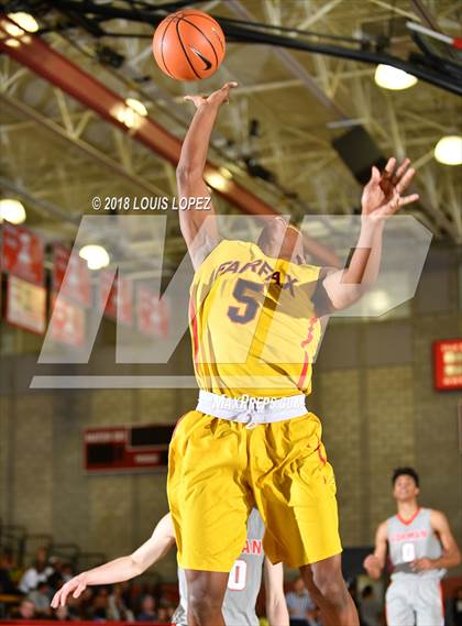 Thumbnail 3 in Fairfax vs. Bishop Gorman (Nike Extravaganza) photogallery.