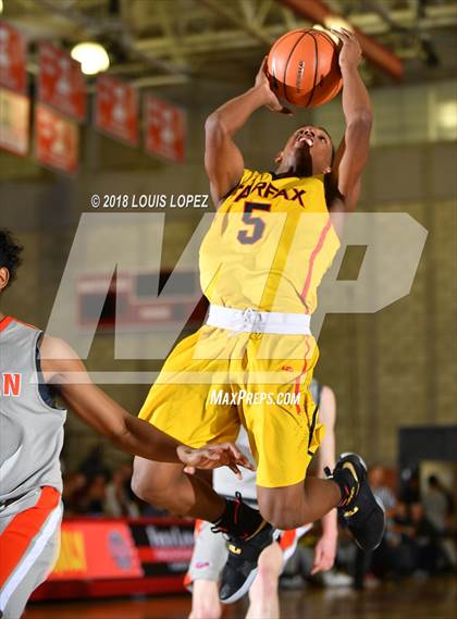 Thumbnail 2 in Fairfax vs. Bishop Gorman (Nike Extravaganza) photogallery.