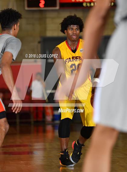 Thumbnail 2 in Fairfax vs. Bishop Gorman (Nike Extravaganza) photogallery.