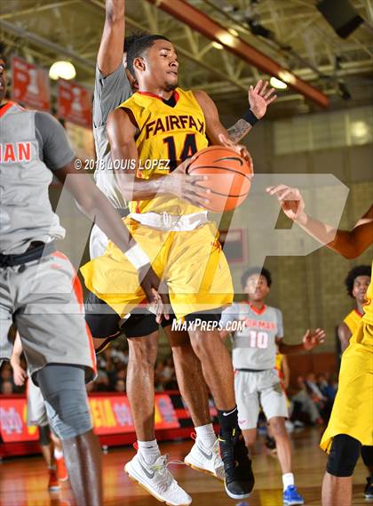 Thumbnail 2 in Fairfax vs. Bishop Gorman (Nike Extravaganza) photogallery.