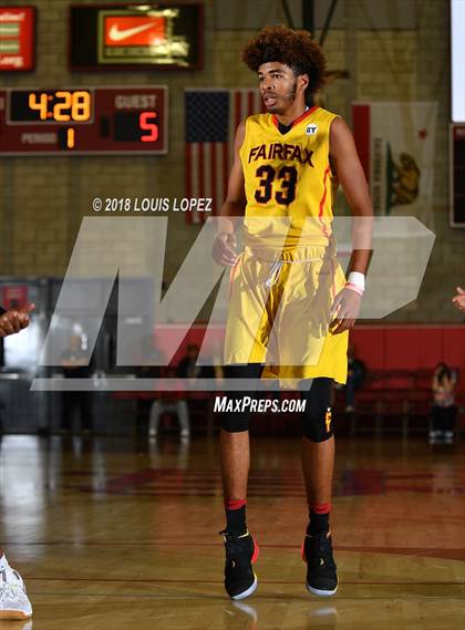Thumbnail 1 in Fairfax vs. Bishop Gorman (Nike Extravaganza) photogallery.