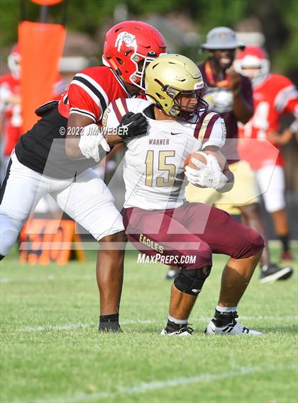 Thumbnail 3 in Okmulgee @ Warner (Scrimmage) photogallery.