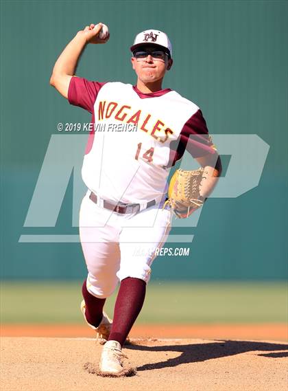 Thumbnail 3 in Nogales vs. Horizon (AIA 5A State Final) photogallery.