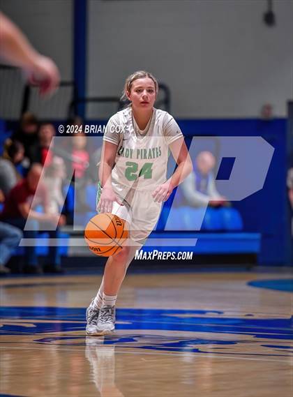 Thumbnail 2 in Greenland vs Life Way Christian (2A-1 District Tournament) photogallery.