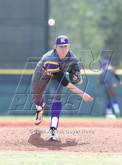 Thumbnail 3 in DeSoto Central vs. Trinity Prep (National High School Invitational) photogallery.
