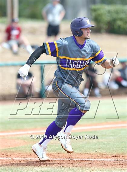Thumbnail 3 in DeSoto Central vs. Trinity Prep (National High School Invitational) photogallery.