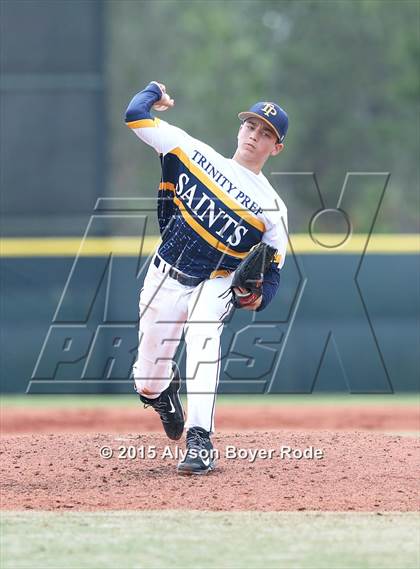 Thumbnail 2 in DeSoto Central vs. Trinity Prep (National High School Invitational) photogallery.
