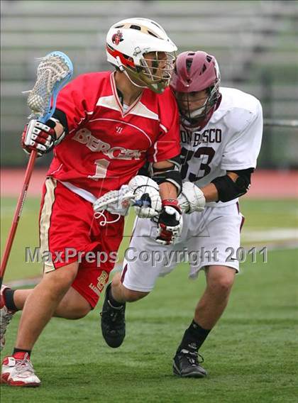 Thumbnail 2 in Don Bosco Prep vs Bergen Catholic (Bergen County Tournament) photogallery.