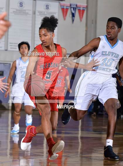 Thumbnail 3 in Pleasant Grove vs. Clovis North (St. Hope Elite Classic) photogallery.