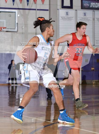 Thumbnail 3 in Pleasant Grove vs. Clovis North (St. Hope Elite Classic) photogallery.