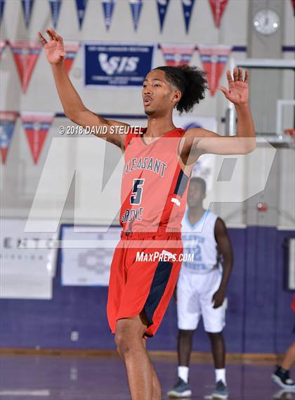 Thumbnail 1 in Pleasant Grove vs. Clovis North (St. Hope Elite Classic) photogallery.