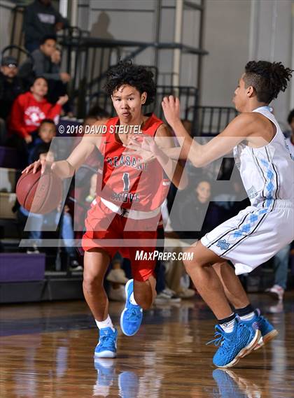 Thumbnail 1 in Pleasant Grove vs. Clovis North (St. Hope Elite Classic) photogallery.