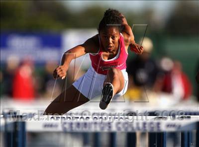 Thumbnail 1 in CIF State Championships (Girls 100m Hurdles - Preliminaries) photogallery.