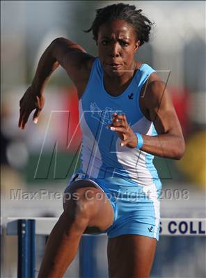 Thumbnail 1 in CIF State Championships (Girls 100m Hurdles - Preliminaries) photogallery.