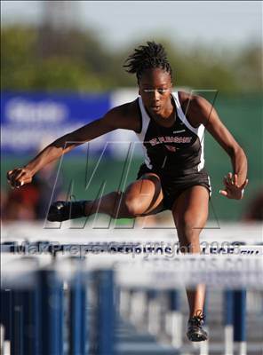 Thumbnail 1 in CIF State Championships (Girls 100m Hurdles - Preliminaries) photogallery.