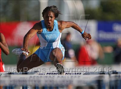 Thumbnail 3 in CIF State Championships (Girls 100m Hurdles - Preliminaries) photogallery.