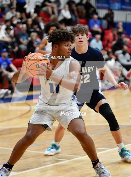 Thumbnail 2 in Calvary Christian vs East Lake (Sunbash Tournament) photogallery.