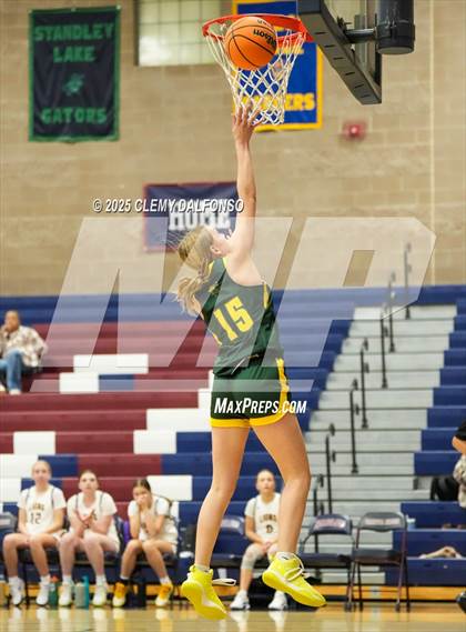 Thumbnail 3 in Pueblo County vs Littleton (Dakota Ridge Varsity Tournament) photogallery.