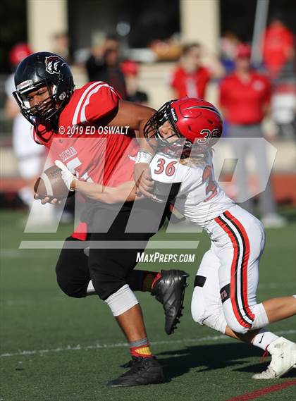 Thumbnail 3 in St. Helena @ Salesian College Preparatory (CIF NCS D7 Semifinal) photogallery.