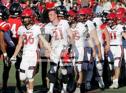 Thumbnail 1 in St. Helena @ Salesian College Preparatory (CIF NCS D7 Semifinal) photogallery.