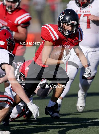 Thumbnail 3 in St. Helena @ Salesian College Preparatory (CIF NCS D7 Semifinal) photogallery.