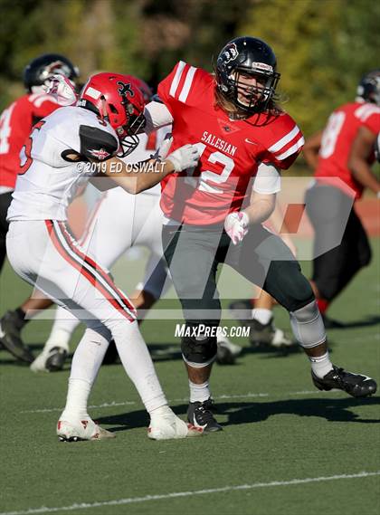 Thumbnail 3 in St. Helena @ Salesian College Preparatory (CIF NCS D7 Semifinal) photogallery.
