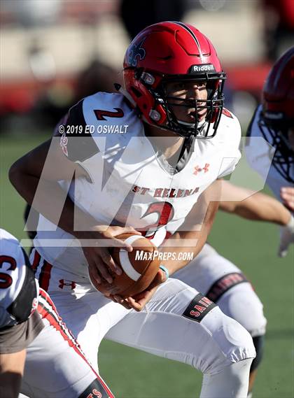 Thumbnail 3 in St. Helena @ Salesian College Preparatory (CIF NCS D7 Semifinal) photogallery.