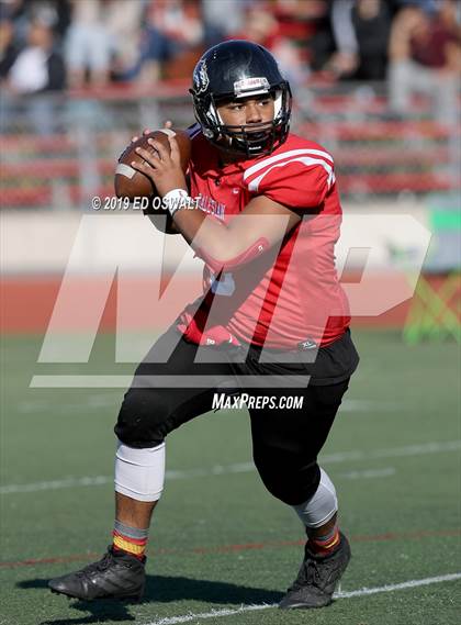 Thumbnail 3 in St. Helena @ Salesian College Preparatory (CIF NCS D7 Semifinal) photogallery.
