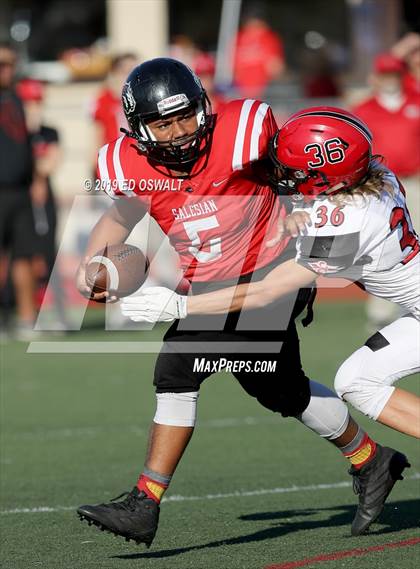 Thumbnail 2 in St. Helena @ Salesian College Preparatory (CIF NCS D7 Semifinal) photogallery.