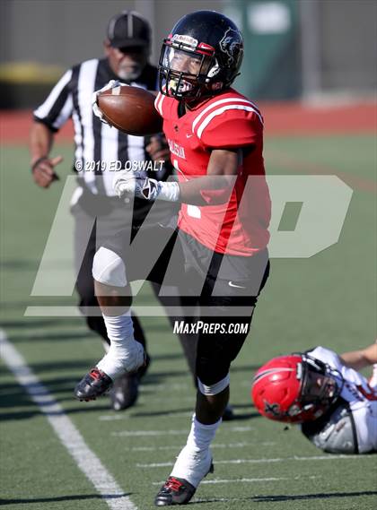 Thumbnail 1 in St. Helena @ Salesian College Preparatory (CIF NCS D7 Semifinal) photogallery.