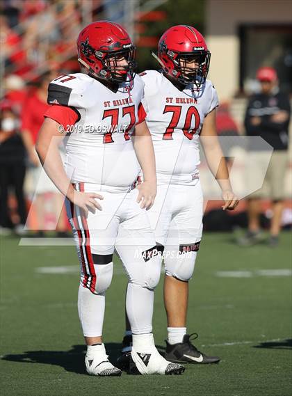 Thumbnail 1 in St. Helena @ Salesian College Preparatory (CIF NCS D7 Semifinal) photogallery.