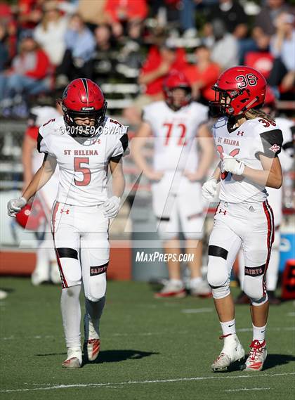 Thumbnail 2 in St. Helena @ Salesian College Preparatory (CIF NCS D7 Semifinal) photogallery.