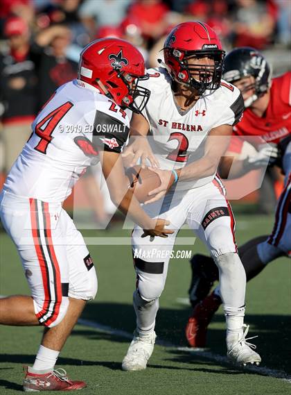Thumbnail 1 in St. Helena @ Salesian College Preparatory (CIF NCS D7 Semifinal) photogallery.