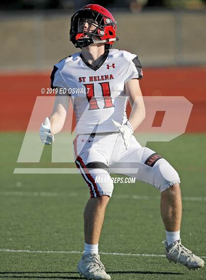 Thumbnail 3 in St. Helena @ Salesian College Preparatory (CIF NCS D7 Semifinal) photogallery.