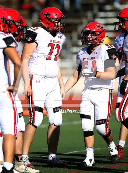 Thumbnail 3 in St. Helena @ Salesian College Preparatory (CIF NCS D7 Semifinal) photogallery.