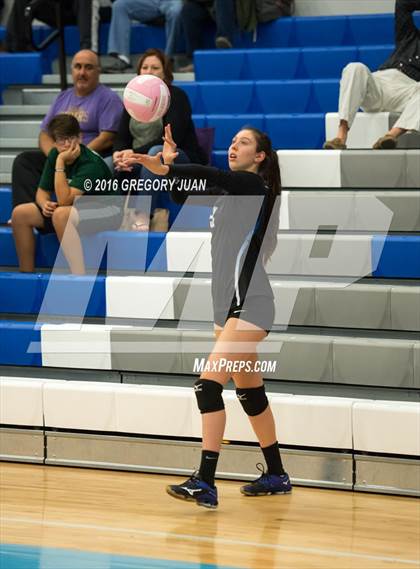 Thumbnail 1 in St. Scholastica vs. Thomas Jefferson (Penguin Volleyball Classic) photogallery.