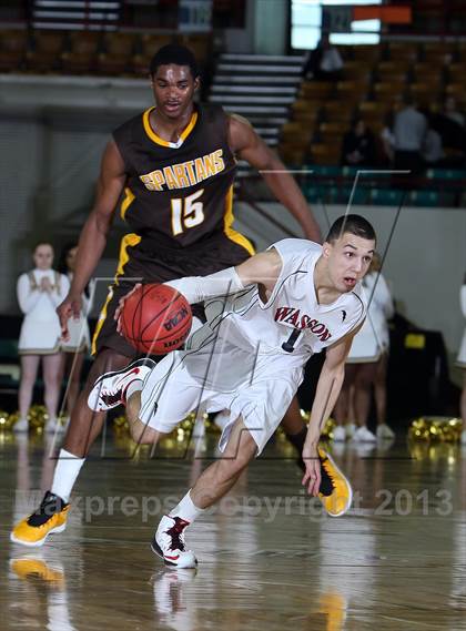 Thumbnail 1 in Thomas Jefferson vs. Wasson (CHSAA 4A Great 8) photogallery.