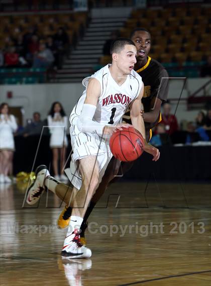 Thumbnail 1 in Thomas Jefferson vs. Wasson (CHSAA 4A Great 8) photogallery.