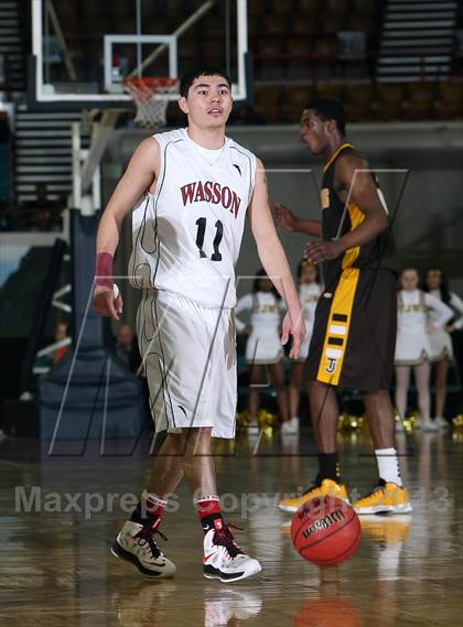 Thumbnail 2 in Thomas Jefferson vs. Wasson (CHSAA 4A Great 8) photogallery.