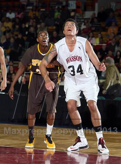 Thumbnail 3 in Thomas Jefferson vs. Wasson (CHSAA 4A Great 8) photogallery.